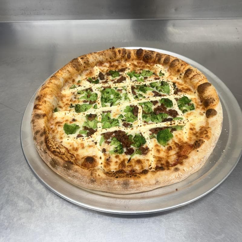 Broccoli & Bacon Sfiha